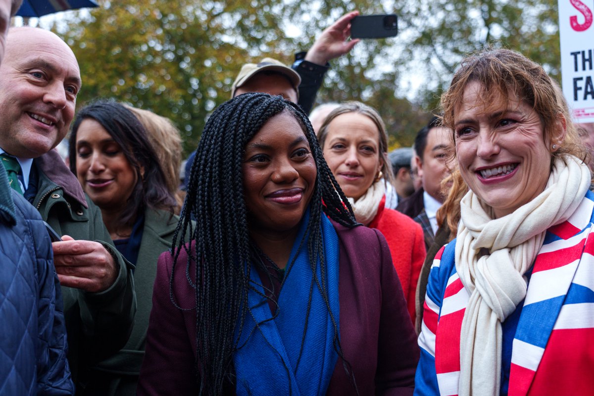 Conservative Party Leader <a href="/KemiBadenoch/">Kemi Badenoch</a>, MPs and farmers unite to show their opposition Labour’s Family Farm Tax.

Sign the petition: stopthefarmtax.com