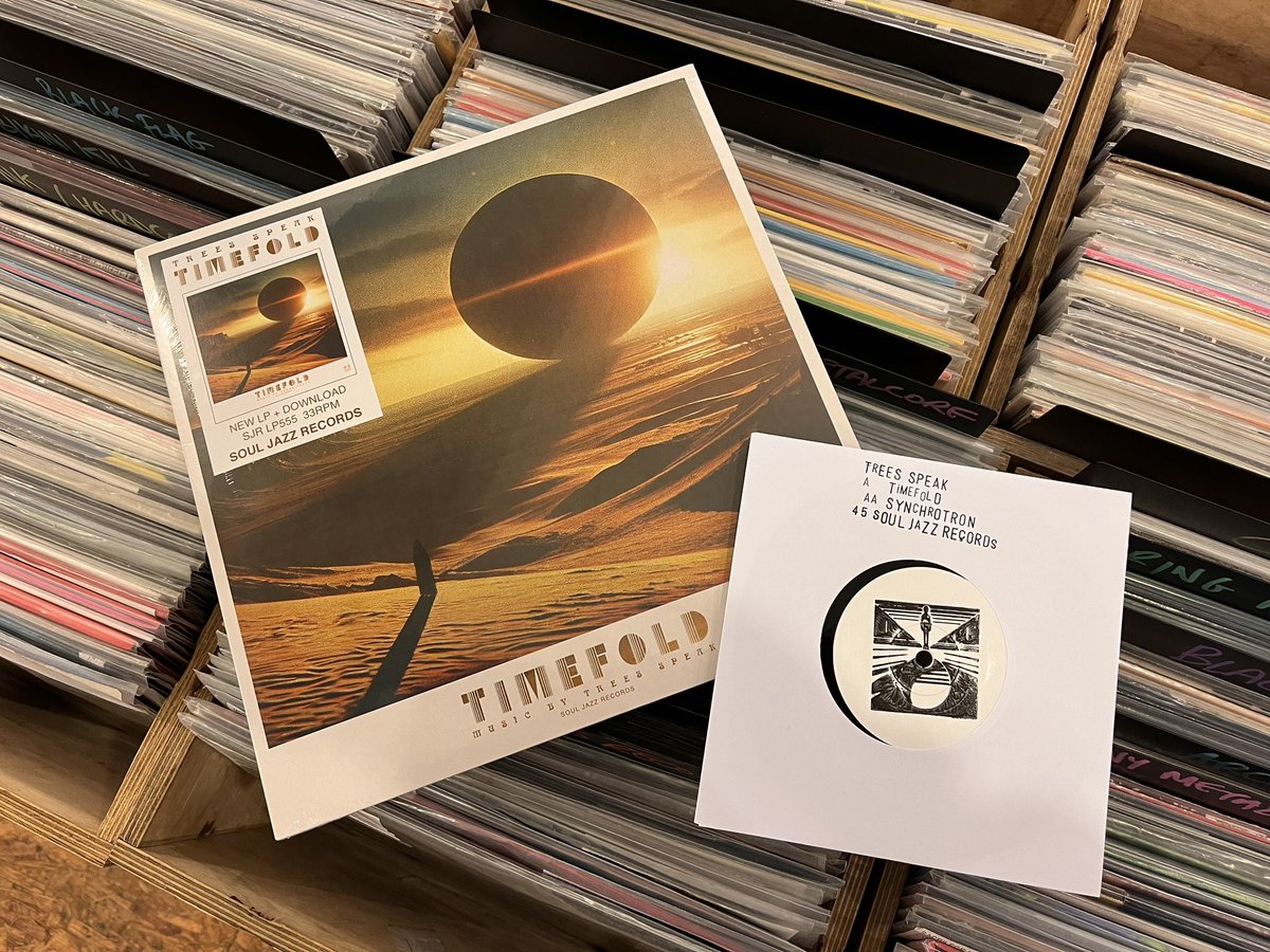 We’ve a limited white label 7” to give away to one order of the new <a href="/TreesSpeakMusic/">Trees Speak</a> album, Timefold. All orders will be entered!
<a href="/SoulJazzRecords/">Soul Jazz Records</a> 

beartreerecords.com/products/trees…