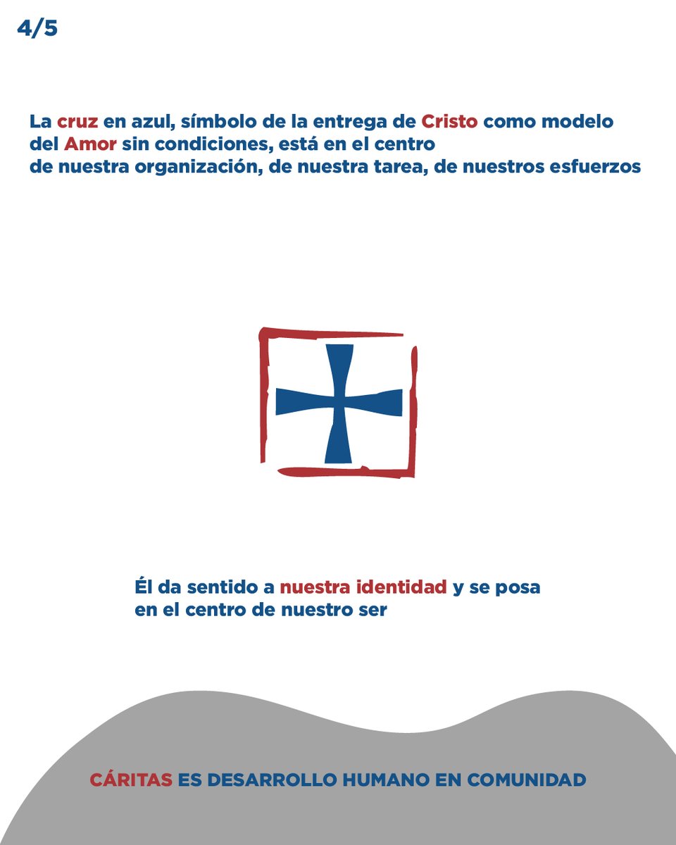 CaritasVM's tweet photo. ¡Conocé cada uno de los elementos que componen nuestro isologo! https://t.co/w6f5weduXk