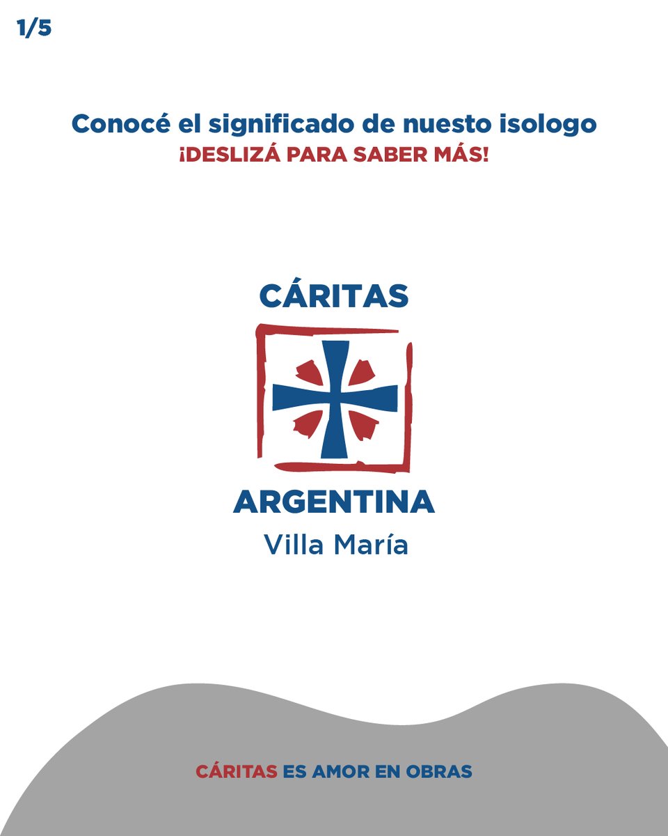 CaritasVM's tweet photo. ¡Conocé cada uno de los elementos que componen nuestro isologo! https://t.co/w6f5weduXk