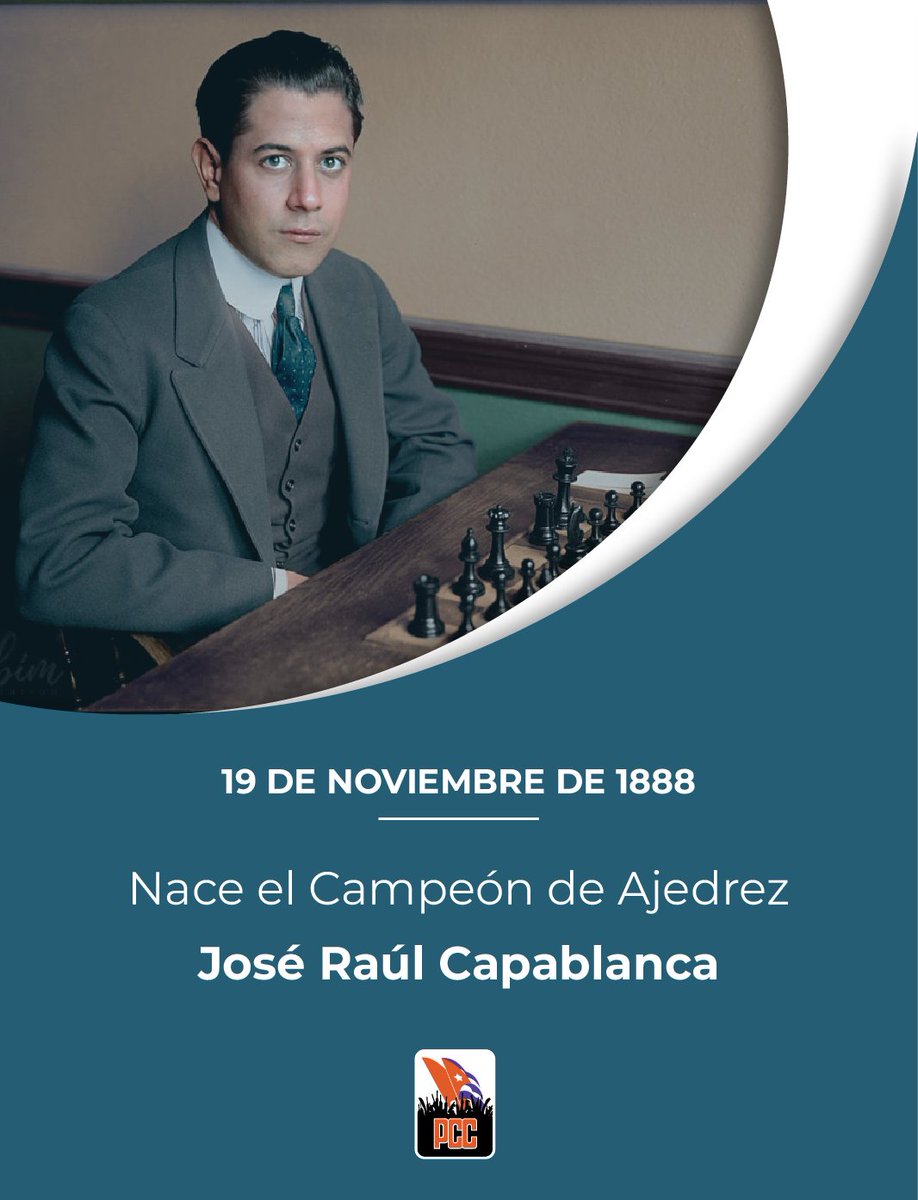 El genial ajedrecista tuvo una carrera intensa, que lo llevó a la cima del ajedrez mundial

La Federación Internacional de Ajedrez (FIDE) estableció el 19 de noviembre como día mundial del ajedrecista en honor al cubano