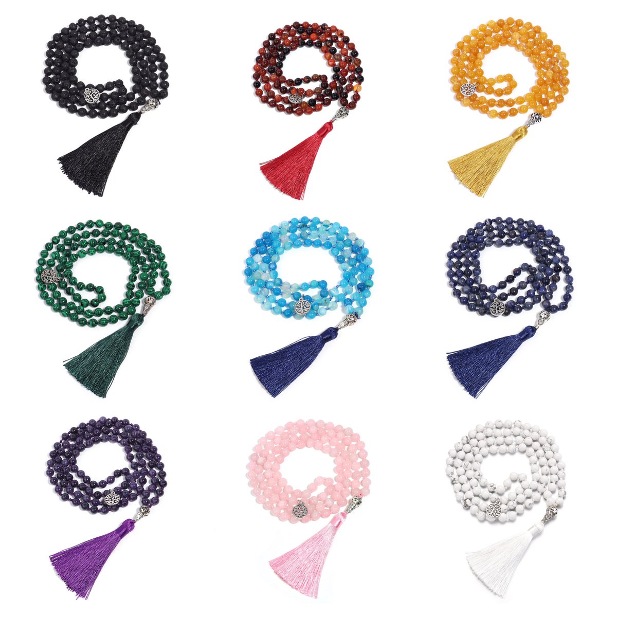 Different Colors of Beautiful Tassel 📿 Beads to choose from you can get yours or give someone you love one at Tarosemry13.com 13Love 13Protection 13Blissings