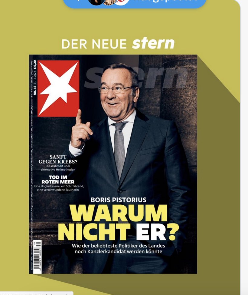 Weil man ihn mit Laschet verwechselt. Um mal damit anzufangen..