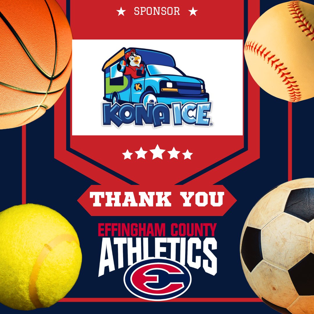 ECHS Athletics would like to thank Kona Ice, for being a local business sponsor.