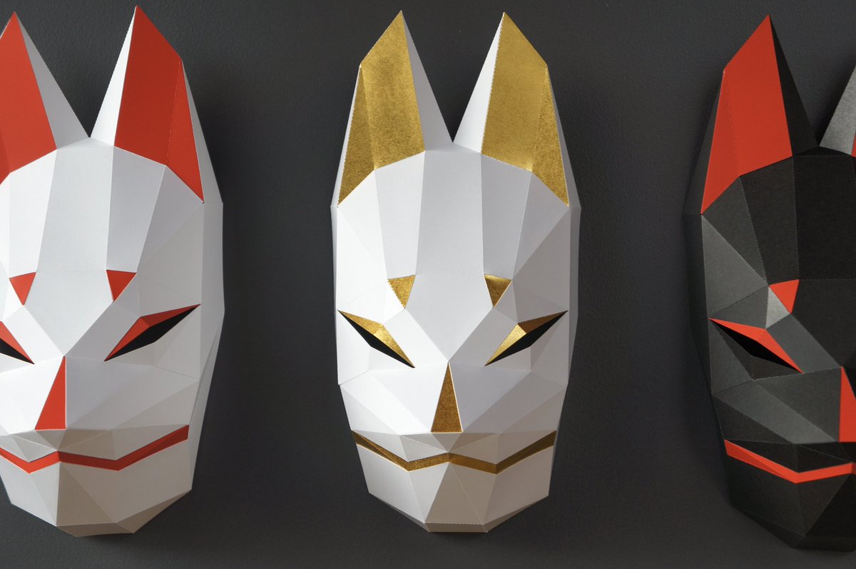 samurai_mask_'s tweet photo. 狐のペーパークラフト無料公開
のりしろを修正して作りやすくなりました
↓リンク先で型紙配布中
https://t.co/in2QkW9GCe
#ペーパークラフト #キツネ https://t.co/vZbaEnJGgU