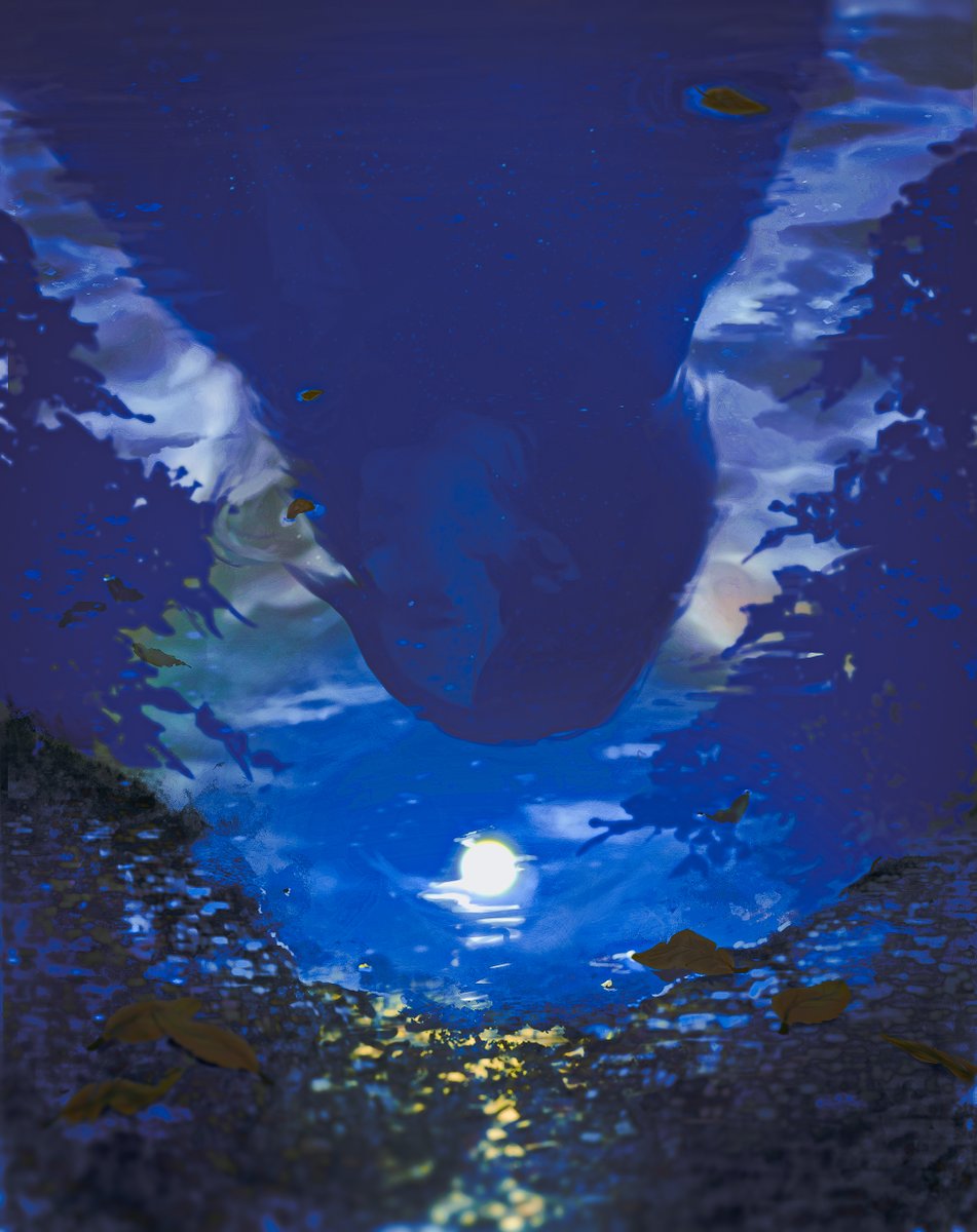 Color your night, fly me to the moon 🌕