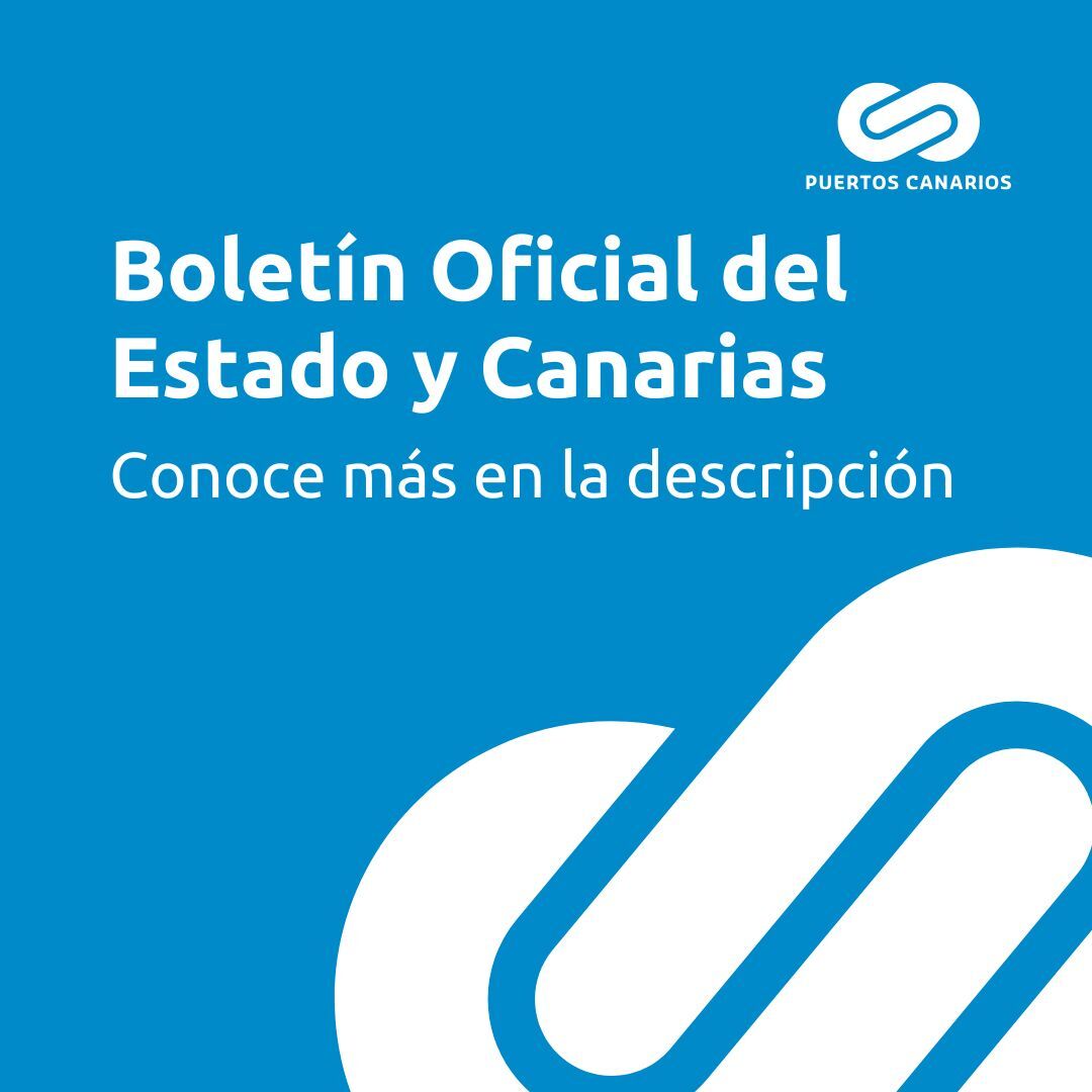 ✅ En nuestra sede electrónica podrás encontrar las actualizaciones de los Boletines Oficiales.

➡️ Consúltalo y conoce toda la información relacionada con #PuertosCanarios accediendo al siguiente enlace: puertoscanarios.sedelectronica.es/info.0

#SedeElectrónica
