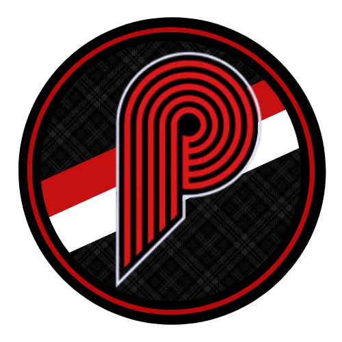 BlazeEnthusiast's tweet image. 🚨#ProfilePic Update🚨

- Made it a circle for a clean PFP fit

- “P” for Portland

- Signature Blazers stripes

- Black plaid background 

Let’s get it #RipCity‼️