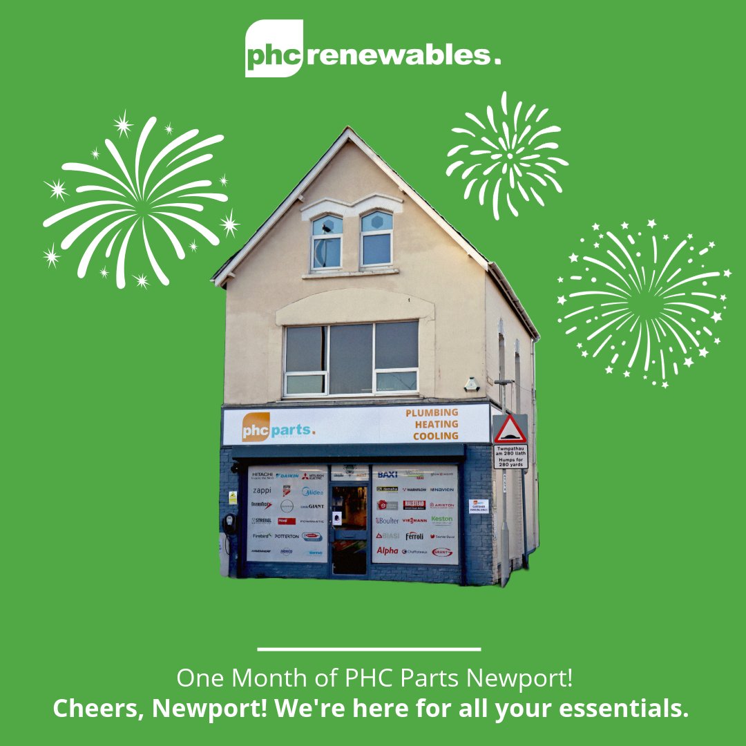 PHCRenewable's tweet image. 🚪 PHC Parts Newport - One Month On! 🚪

It’s been over a month since we opened our doors in Newport, and we’re loving getting to know our local community!

#PHCParts #Newport #Plumbing #Heating #Cooling #LocalBusiness #CustomerService
