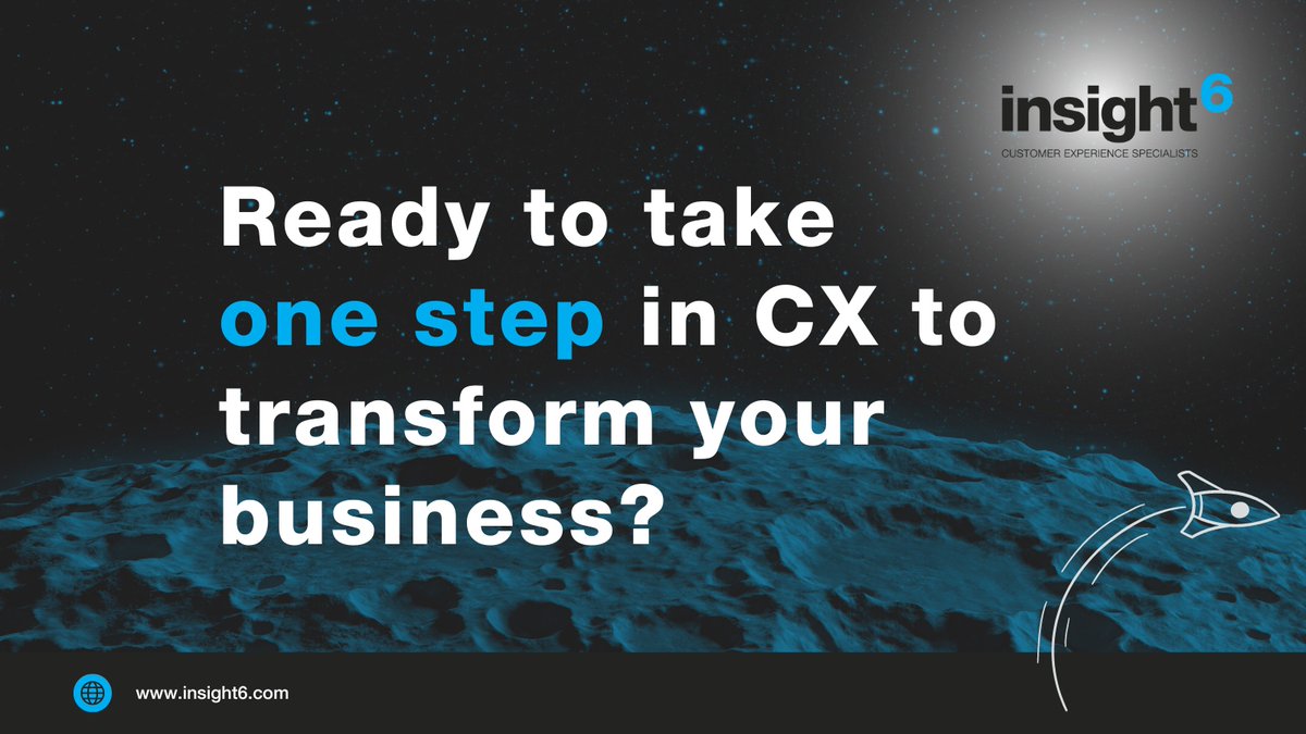 🚀 Ready to take one step in #CX and transform your business? Partner with us today to transform your business by delivering exceptional customer experiences! Learn more: bit.ly/2ZU50ze