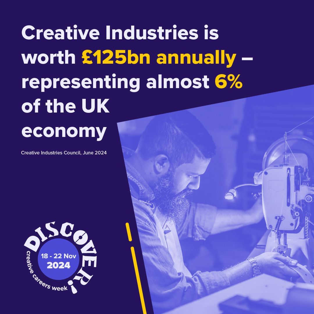 FABRIC (@fabricdance) on Twitter photo We’re taking part in #discovercreativecareers Week 2024 and showing young people what it’s really like to work in our sector, part of the <a href="/CreativeCareer5/">Discover! Creative Careers</a> programme designed to ensure more young people enter into the #creativeindustries
buff.ly/3utvEJx We’re taking part in #discovercreativecareers Week 2024 and showing young people what it’s really like to work in our sector, part of the <a href="/CreativeCareer5/">Discover! Creative Careers</a> programme designed to ensure more young people enter into the #creativeindustries
buff.ly/3utvEJx