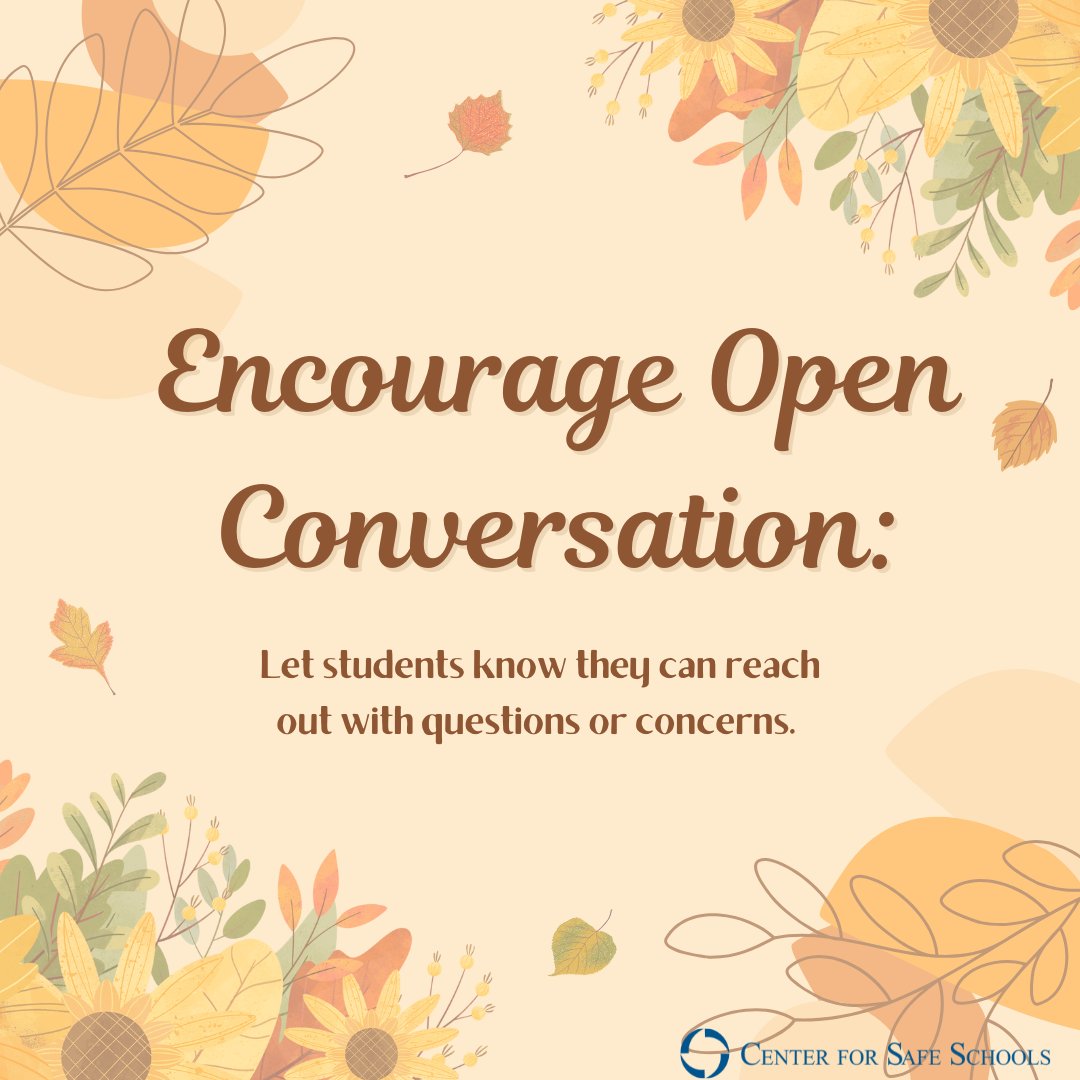 Center for Safe Schools tweet media