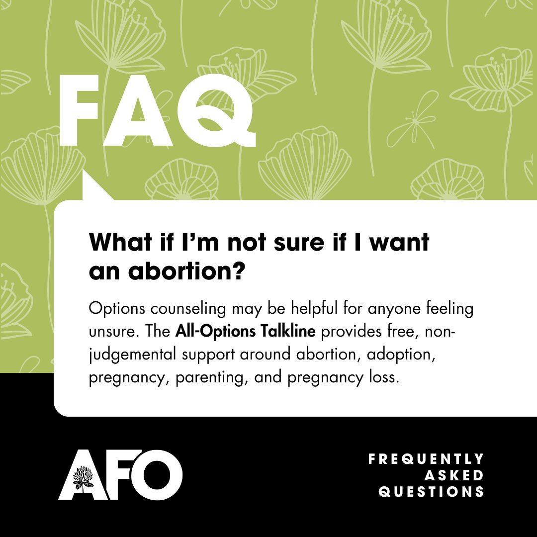 The <a href="/AllOptionsNatl/">All-Options</a> talkline is staffed by trained peer volunteers who actively listen &amp; provide unbiased, non-judgmental support. Call them toll-free at 1-888-493-0092 🌟