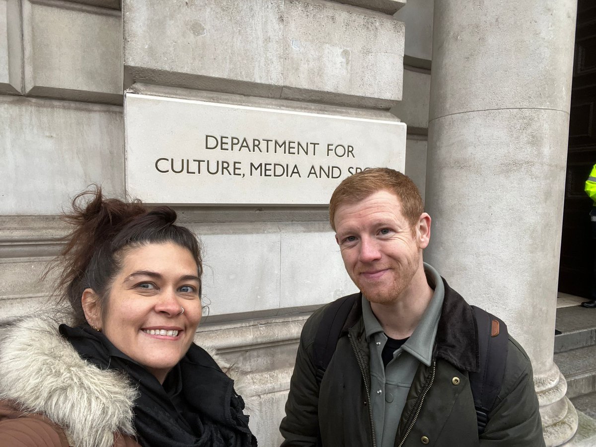 City of Sanctuary UK 🧡 (@cityofsanctuary) on Twitter photo Us and <a href="/SBC_Theatre/">Stand & Be Counted. 🧡</a> just met with an arts & culture senior policy advisor to talk about our Sanctuary in Arts network💪
The arts are vital in supporting people seeking sanctuary: from wellbeing to language support, we're calling for this Gov to recognise & support this work. Us and <a href="/SBC_Theatre/">Stand & Be Counted. 🧡</a> just met with an arts & culture senior policy advisor to talk about our Sanctuary in Arts network💪
The arts are vital in supporting people seeking sanctuary: from wellbeing to language support, we're calling for this Gov to recognise & support this work.