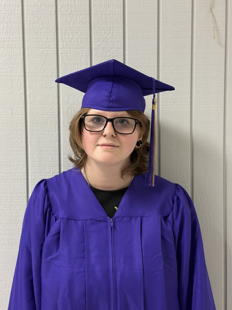 STARSHS2's tweet photo. CONGRATS Finn (Kailey) Thompson, STARS #6thgraduate this semester! You showed amazing perseverance in reaching your goal! Keep going strong to your next goal of being a Taxidermist! 
#WeAreSTARS
#whatyoudomatters
#graduationcelebration https://t.co/ce4KFXFAWf