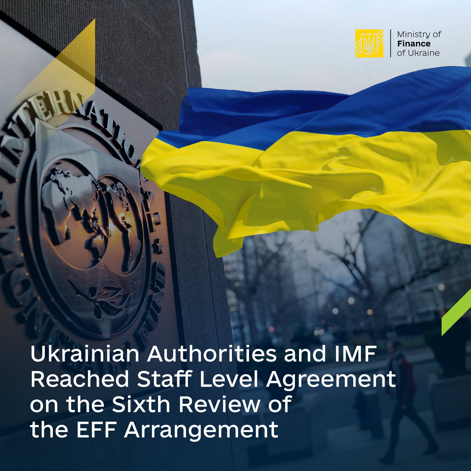 MinFin UA on X: “🌐 Ukraine and @IMFNews reached Staff Level