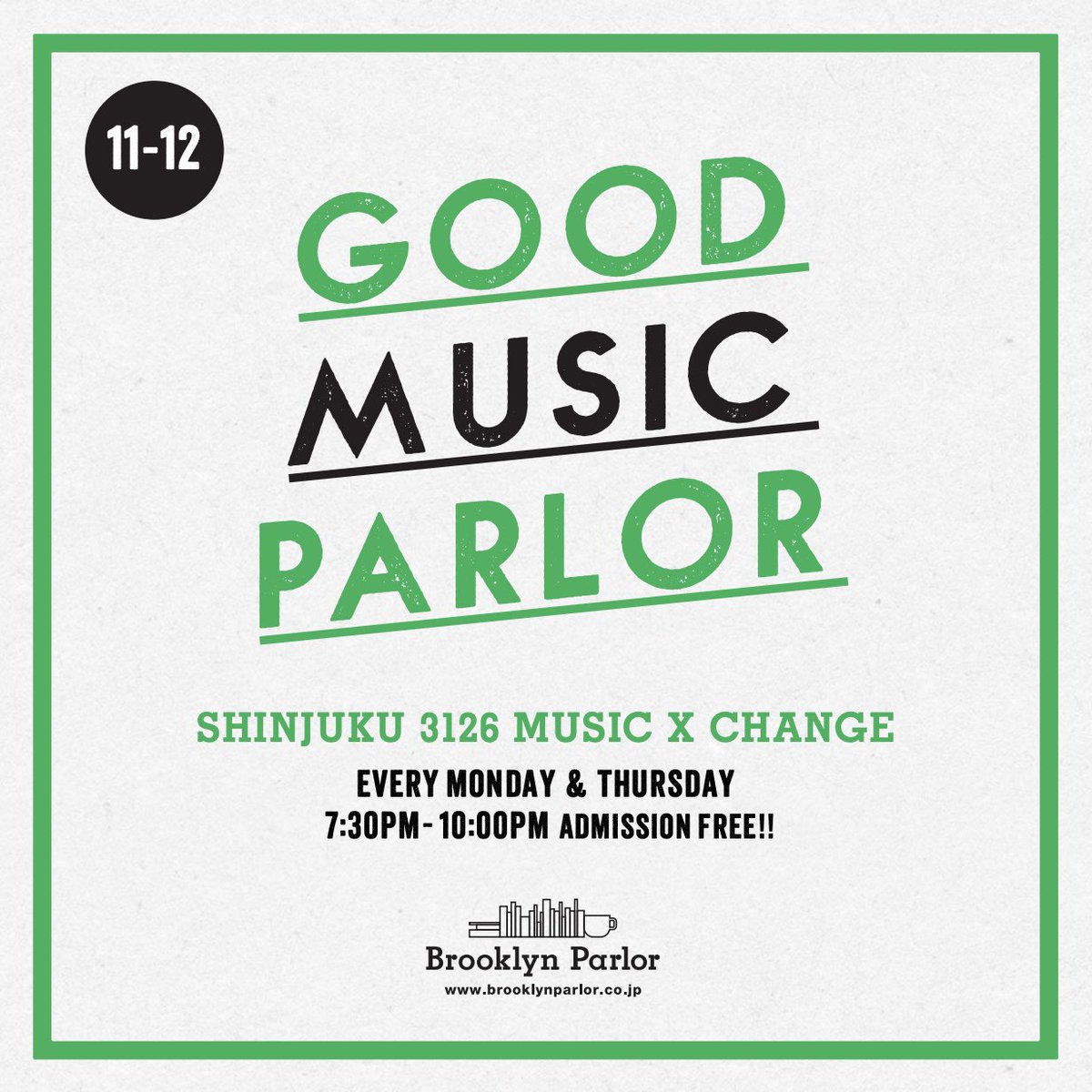 Brooklyn Parlor SHINJUKU tweet media