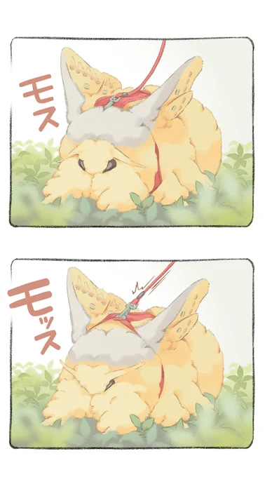 散歩から帰らないモス 