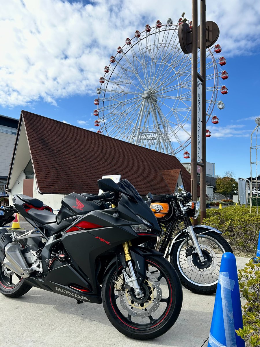 hatahata617's tweet photo. 初めて刈ハイ行けたし久しぶりに成田も行けて楽しかった〜☺️☺️
ダブハチのマフラー音かっこいいし、えりなさんは優しいしで好🫰 https://t.co/Y2ryWgznPY