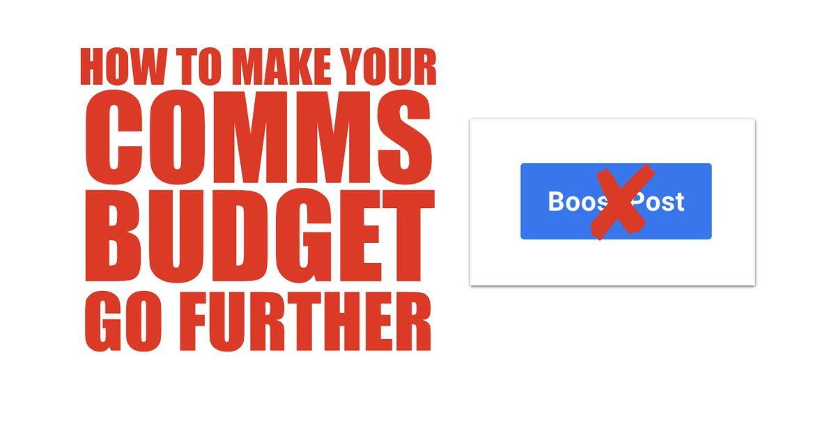 If you’re boosting your posts as an NGO, how do you know you’re getting the most possible impact for your money?
Right now, a lot of places just click “boost”, and they accept whatever numbers they get back – they think the only way to get more views is to spend more money.
But