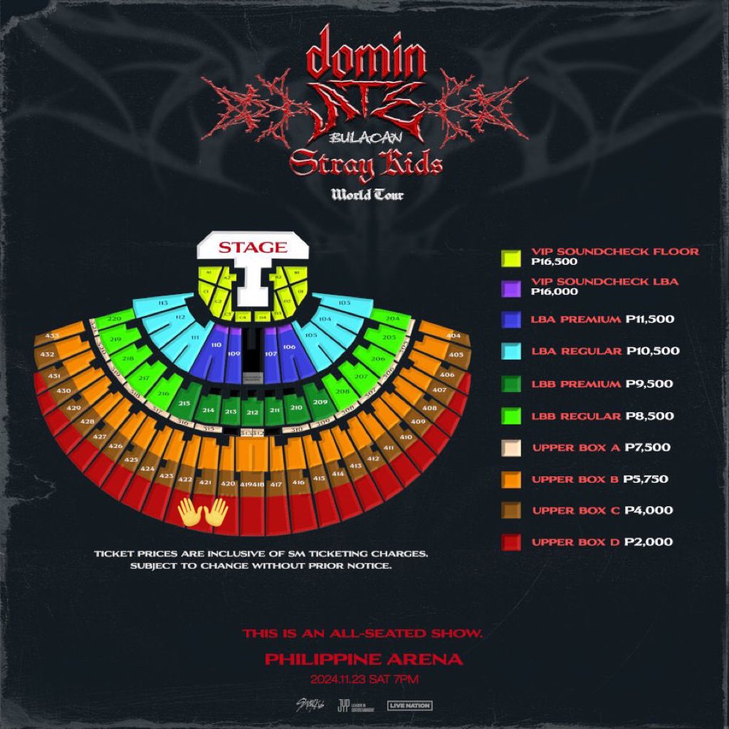 3025cart's tweet photo. wts lfb ph stray kids dominate bulacan

1 UPPER BOX D

— ₱ 1500 with minimal dp for assurance (discounted)
— can send proof
— can meet on d-day !
— RFS:  upgraded ticket 

t. skz upperbox d upper box ticket ubd https://t.co/6hrexCIPHe