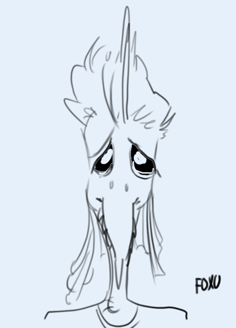 late night sketch #snootgamefanart #Snootgameart #IWaniHugthatGator