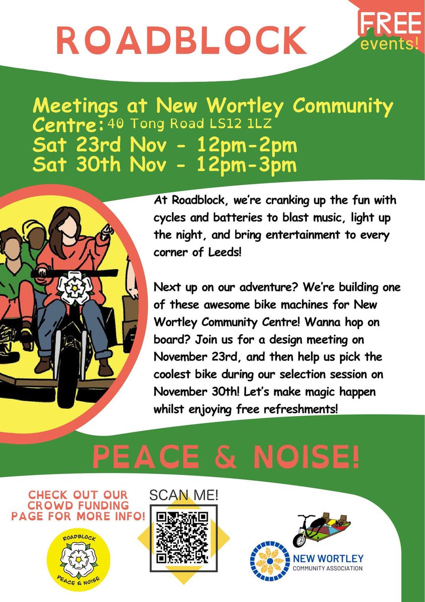 Come and Join us THIS SATURDAY <a href="/NewWortleyCC/">New Wortley Community Association</a>
