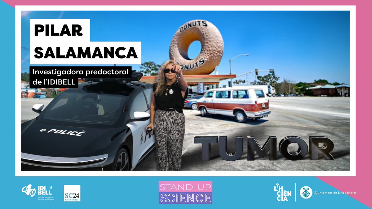 idibell_cat's tweet photo. @fundaciorecerca @LHCiencia @LHAjuntament @iCERCA @torrebarrinalh @eduscopi @FECYT_Ciencia @recercauniscat @salutcat @AQuAScat 🤫Comença la pel·lícula:
🎞️Dins d'un cos, els tumors són🕵️♂️criminals que enganyen el sistema immunitari. Enmig del caos, apareix la immunoteràpia💥, l'heroïna que els venç amb l'ajuda d'organoides
Tens a un clic l'#StandUpScience de @biomed_psj
🔗https://t.co/AvDlMNnjka
#SC24CAT https://t.co/SCHeddFdp8