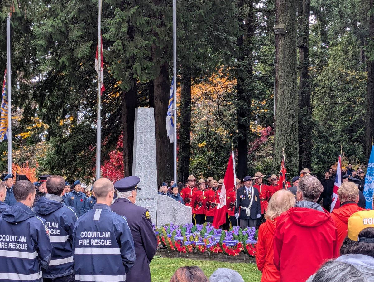 Big thank you to Coquitlam Legion 263 for organizing and including us in this year's Remembrance Day ceremony.  It was an honor to participate in the commemoration of the bravery, sacrifices, and legacy of our veterans.