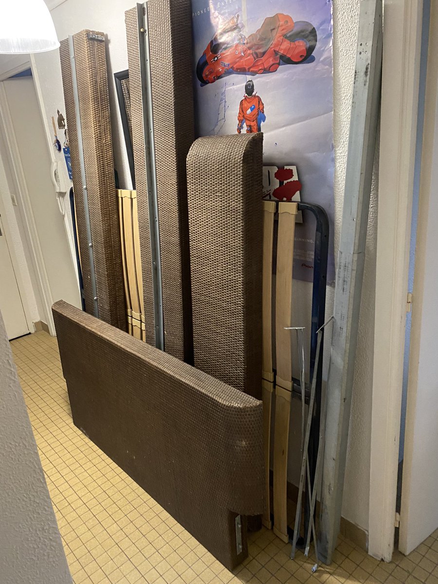 À quelle heure on démonte des sommiers à 8h30 du matin ???