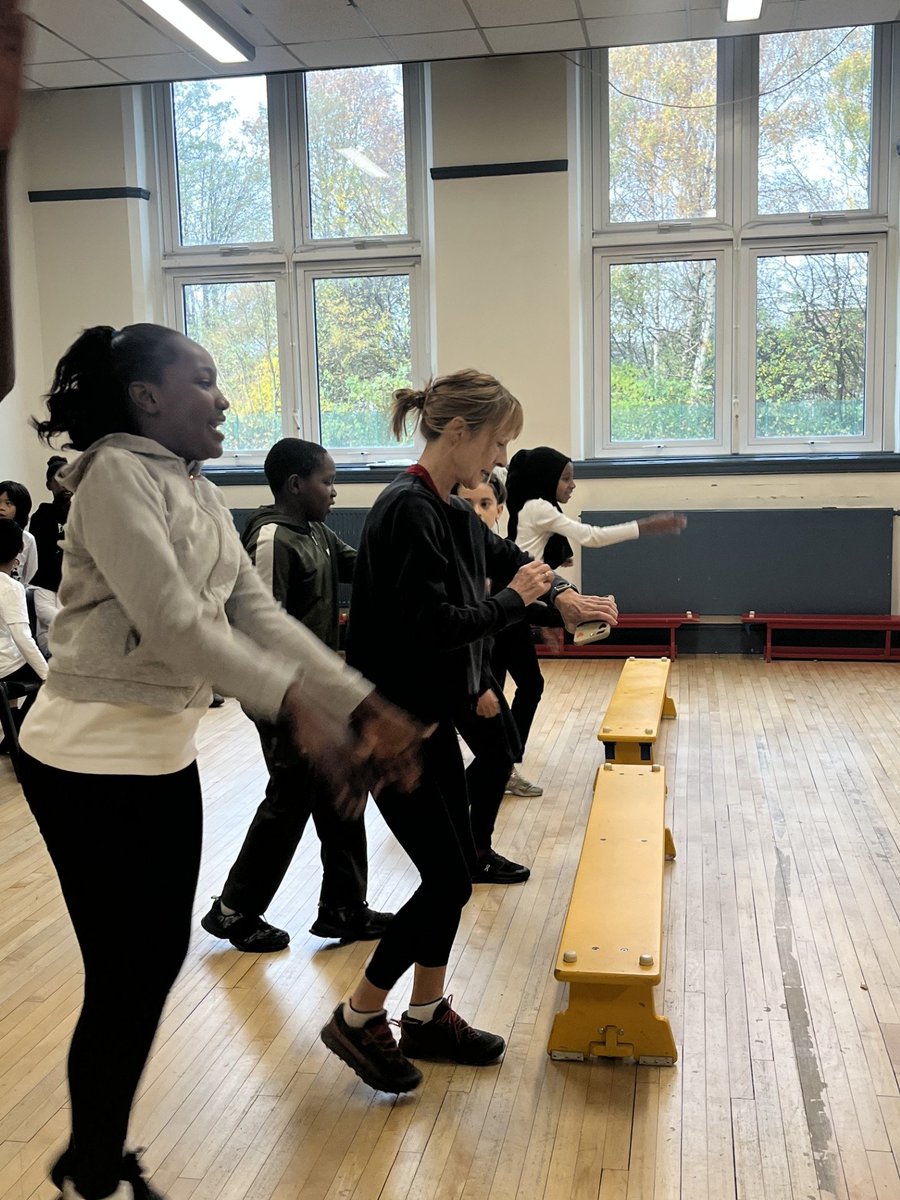 MarlboroughAcad's tweet photo. Year 5 and Year 6 had a great morning completing their circuits! Thank you to @greatathletesuk  and @Michael_Churm for a wonderful workout and assembly!🏅😀 https://t.co/NeJjxZicTJ