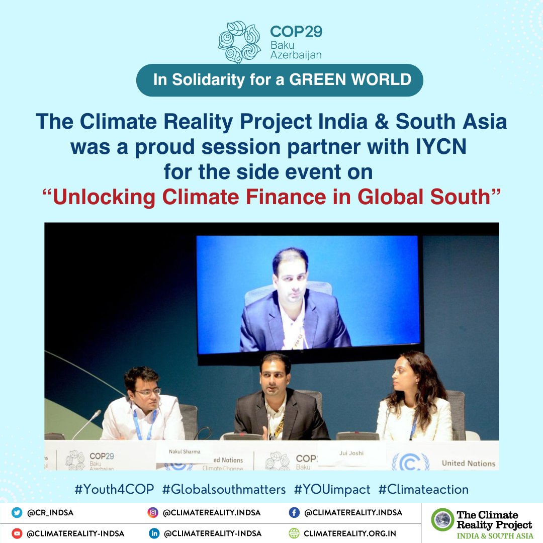 Climate Reality - India & South Asia tweet media