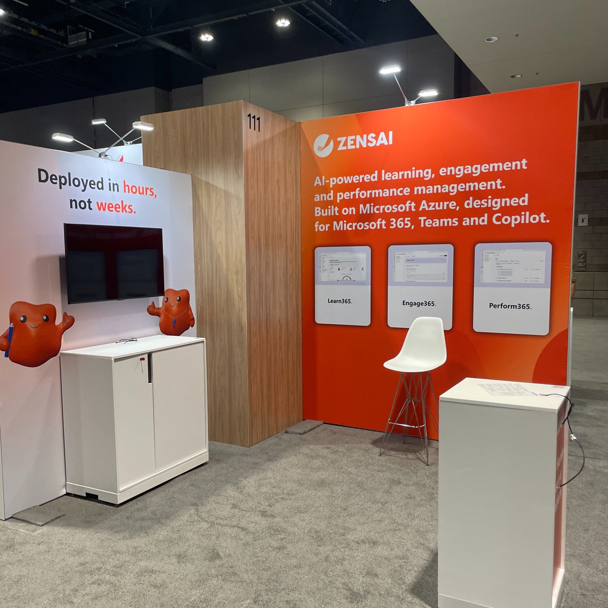 Zensai | We're all about Human Success (@wearezensai) on Twitter photo BTS at #Ignite24 in Chicago! Make sure to stop by the #Zensai Booth 111 today - going to be epic 😎 We're talking #AI, @MSFTCopilot, <a href="/Microsoft365/">Microsoft 365</a>, and #HumanSuccess 👏🏽 BTS at #Ignite24 in Chicago! Make sure to stop by the #Zensai Booth 111 today - going to be epic 😎 We're talking #AI, @MSFTCopilot, <a href="/Microsoft365/">Microsoft 365</a>, and #HumanSuccess 👏🏽