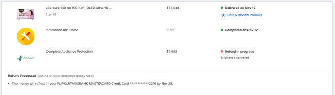 Pradee_upadhya's tweet photo. Did I accidentally develop telepathic cancellation powers? I WANT my 3 years of protection back or take the TV and refund everything. ASAP! https://t.co/xLV0xHkjBp