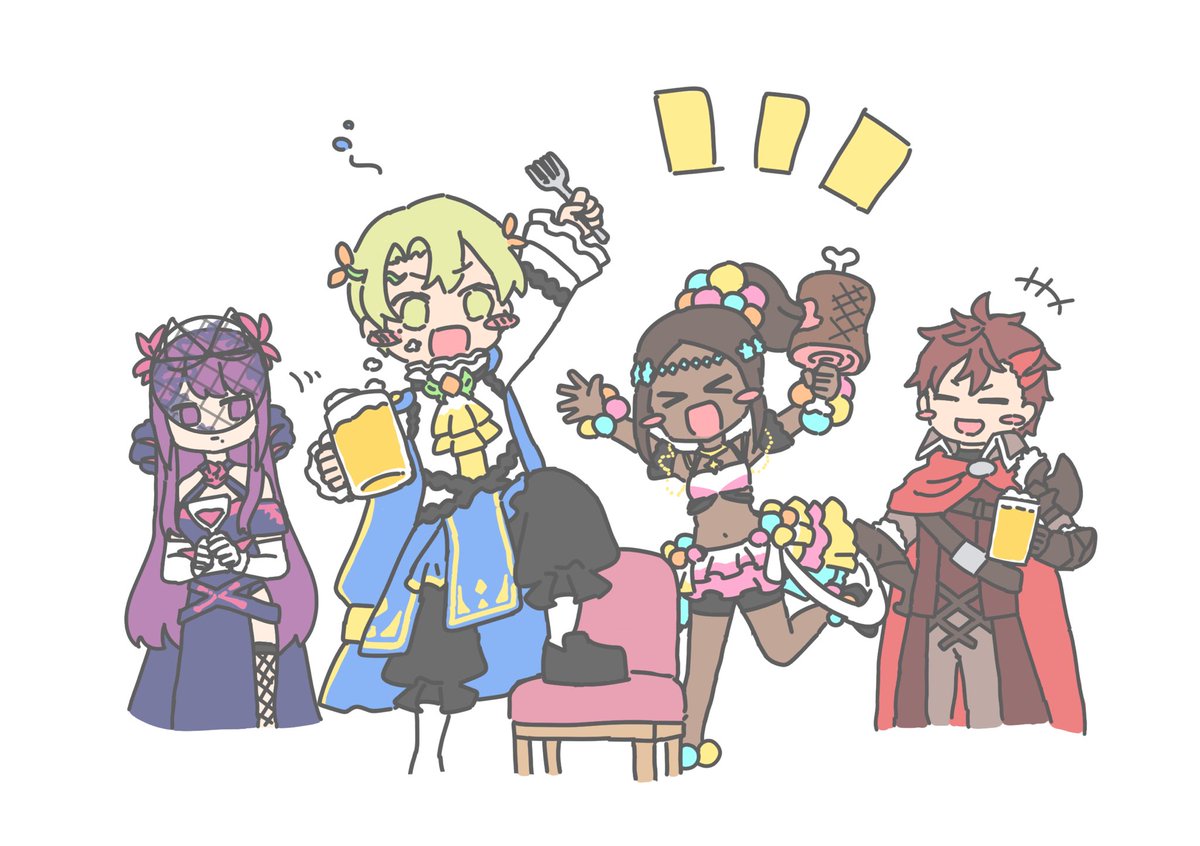 53dust53dust's tweet photo. #ファイアーエムブレムエンゲージ
この4人で集まって大騒ぎ(主に2人)してて欲しい https://t.co/JG0L4wo1YO