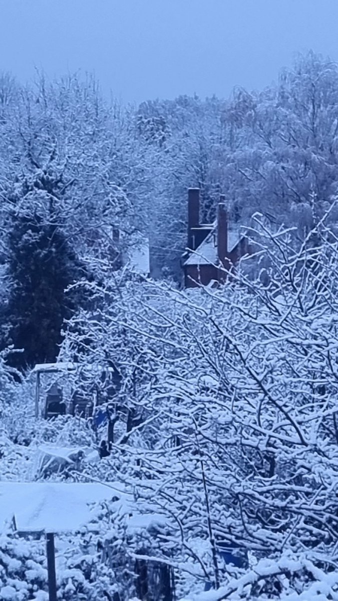 It's like a scene from The holiday where I am! #snow