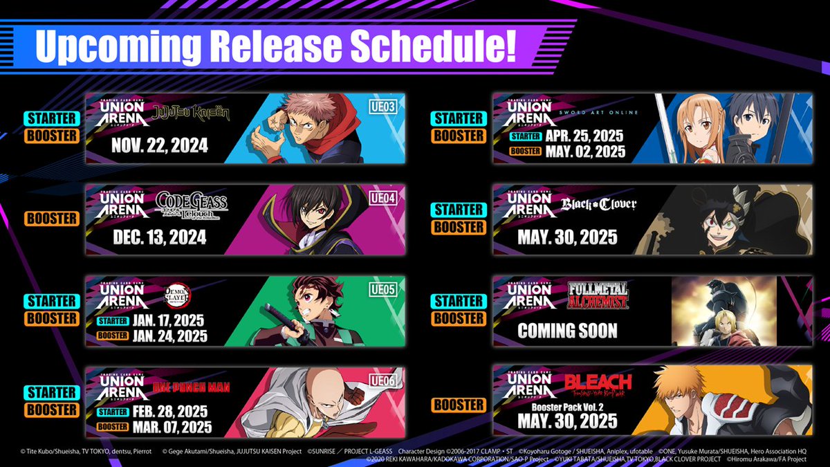 Official UNION ARENA English Version tweet media