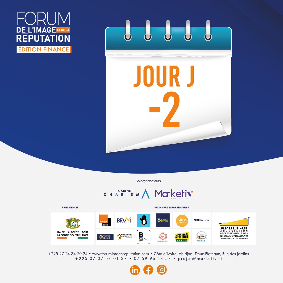 Forum_FIREP's tweet photo. [   Plus que 2 jours avant le FIREP ] 

L’éthique et la réputation dans le secteur financier seront au cœur des discussions. Venez échanger avec des spécialistes et enrichir votre perspective !

Inscrivez-vous gratuitement ici :  https://t.co/4FCA2OxOPe

#Firep #Firep2024 https://t.co/T1ZBWofmmx