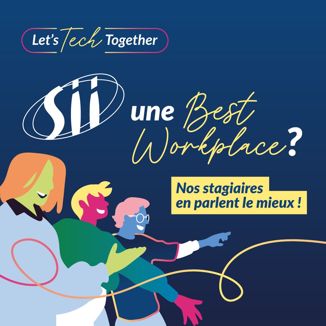 GroupeSII's tweet image. 🎙 Nos stagiaires prennent la parole !

Comme chaque année, notre enquête de satisfaction stagiaire leur permet de s’exprimer librement et de manière anonyme sur leur stage chez SII.

Pour (re)découvrir notre book de stage👉 cutt.ly/heS6dOKB

@GPTW_FRANCE #LetsTechTogether