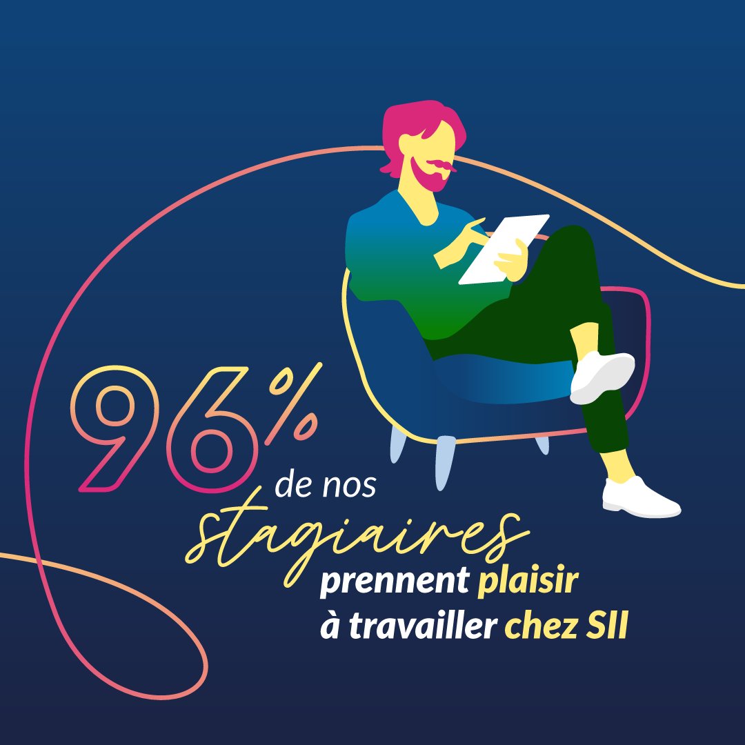 GroupeSII's tweet image. 🎙 Nos stagiaires prennent la parole !

Comme chaque année, notre enquête de satisfaction stagiaire leur permet de s’exprimer librement et de manière anonyme sur leur stage chez SII.

Pour (re)découvrir notre book de stage👉 cutt.ly/heS6dOKB

@GPTW_FRANCE #LetsTechTogether