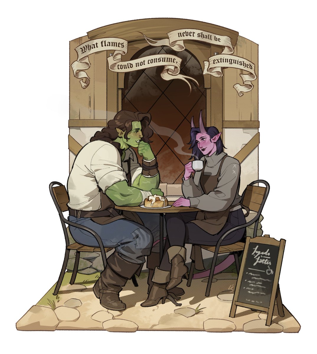 legends and lattes ☕