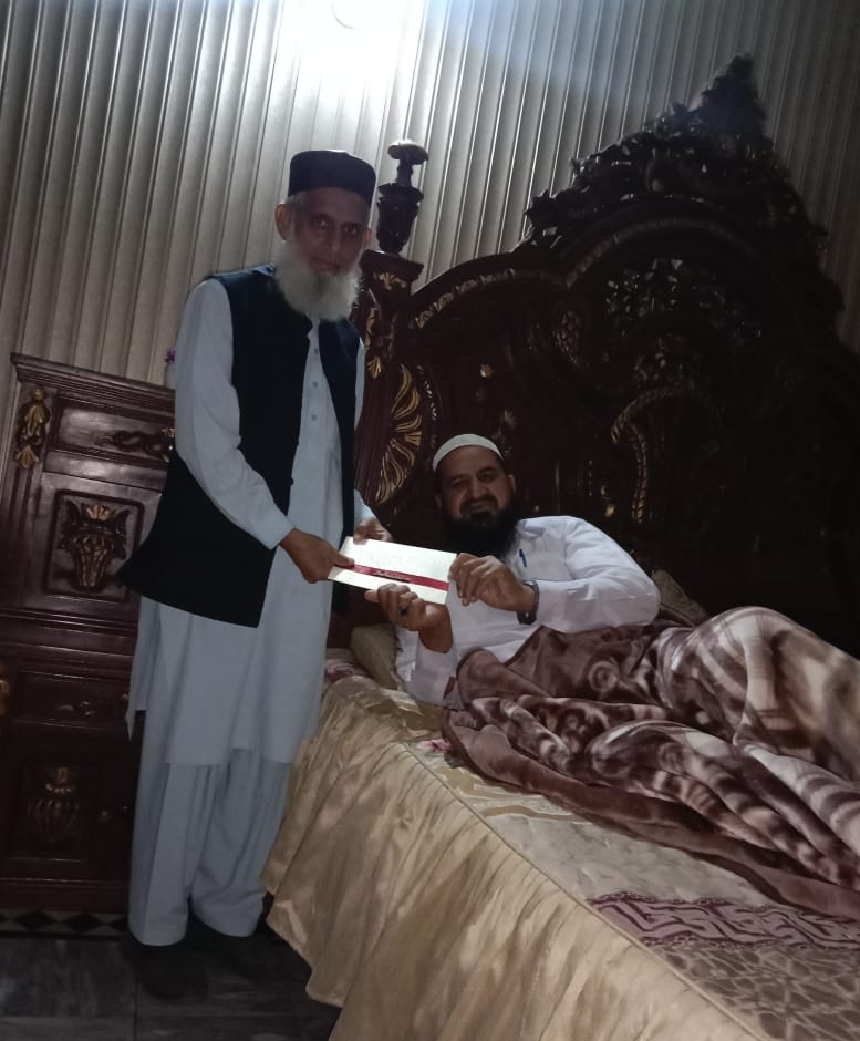 MWF_WahCantt's tweet photo. عظیم عالم دین حضرت علامہ اعجاز قادری صاحب کو 13ویں سالانہ 12 اجتماعی شادیوں میں شرکت کی دعوت دے دی گئی۔ انشاء اللہ 26 نومبر کو شادیوں کی تقریب انعقاد پزیر ہوگی۔
#13thCollectiveMarriages #MinhajWelfareFoundationWahCantt #mwfwahcantt #CollectiveMarriages #MinhajWelfareFoundation https://t.co/LrlaMoRTQW