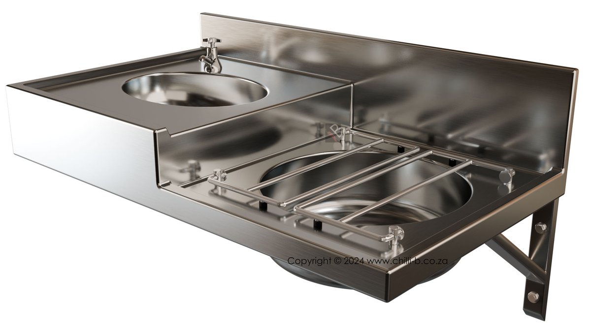 chilli_B's tweet photo. Hospital drip sink and basin combo. https://t.co/d2b3VkvGYy