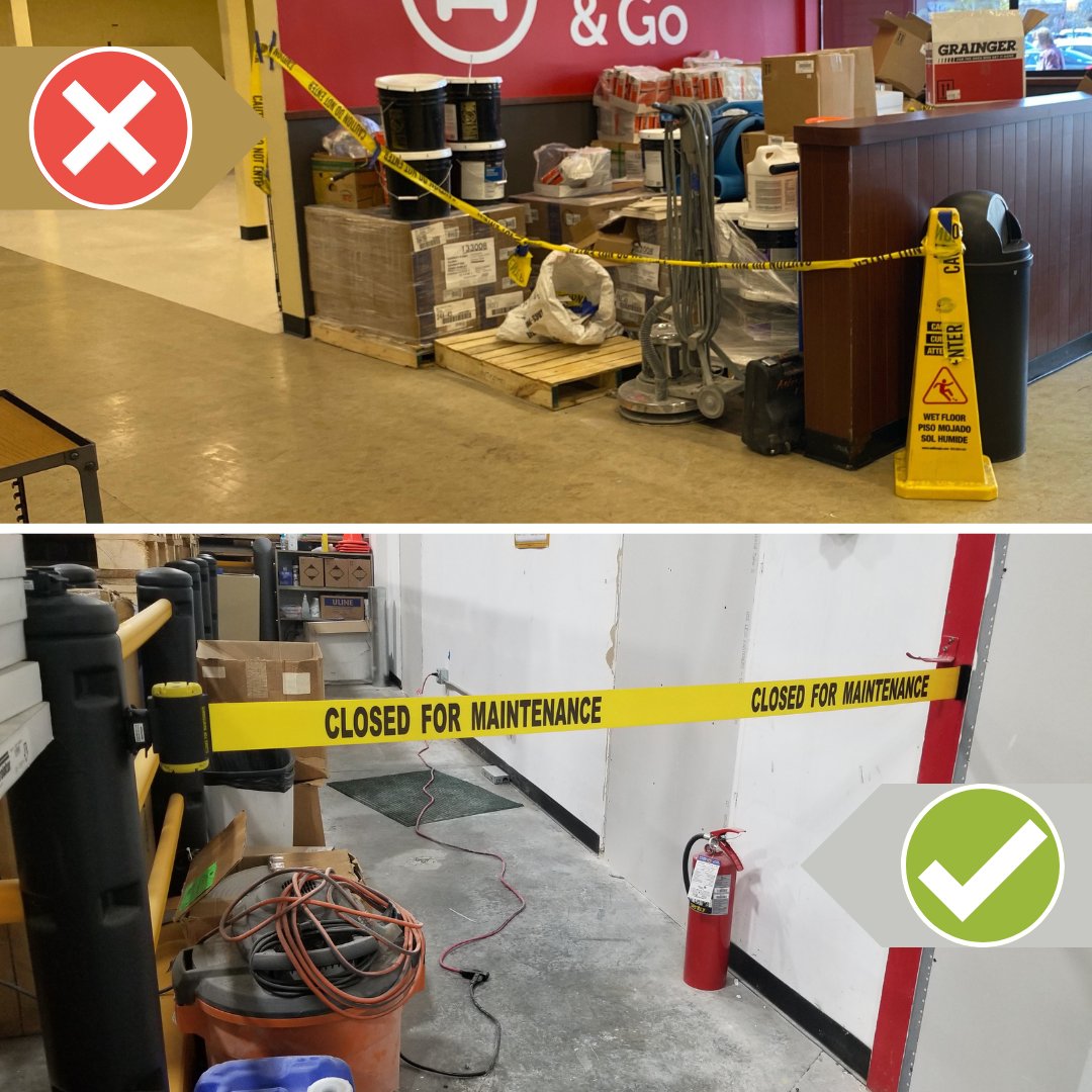 Closed for maintenance? There's a barrier for that!

Check out our innovative solutions for safer public spaces: hubs.la/Q02DYrqT0

#RetailSafety #RiskManagement #SafetyBarrier #SafetyFirst #PublicSafety