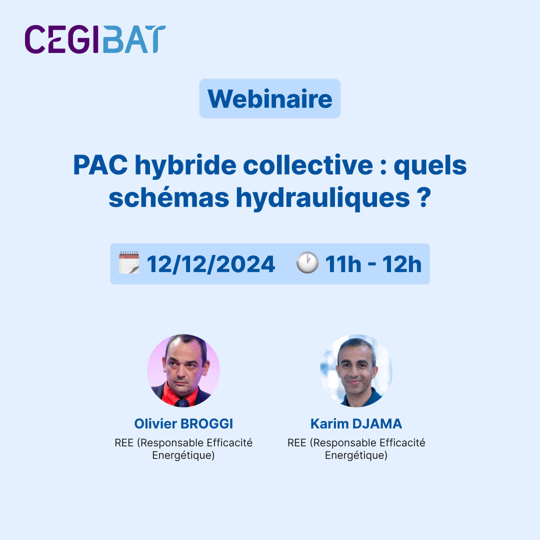 📣Webinaire : PAC hybride collective : quels schémas hydrauliques ? 
➡️ Les précautions d’usage pour l’hybridation de l’ECS seulement.
➡️La configuration optimale en hybridant le chauffage uniquement.
➡️Les pièges à éviter en hybridant les deux
bit.ly/3UPJZ1N