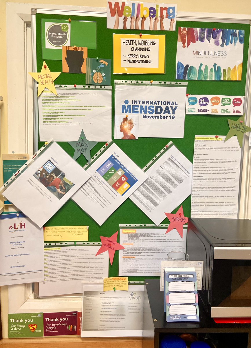 Community Stroke Rehab - Hastings & Rother (@strokerother) on Twitter photo Happy ‘International Mens Day’ from all of us in Community Stroke Rehab. Lots of info & tips on the H&W board to support & encourage conversations on men’s health and well-being, #MensDay <a href="/NHSEngland/">NHS England</a> <a href="/ESHT_people/">ESHT Engagement & Wellbeing</a> <a href="/ESHTNHS/">East Sussex Healthcare NHS Trust</a> <a href="/BlessingMazanzi/">Blessing Mazanzi 💜MSc, RN, DN, QN.</a> @ESHT_CHIC <a href="/curly83/">Magda Barker</a> <a href="/eastbournekate/">Kate Dick 💙</a> Happy ‘International Mens Day’ from all of us in Community Stroke Rehab. Lots of info & tips on the H&W board to support & encourage conversations on men’s health and well-being, #MensDay <a href="/NHSEngland/">NHS England</a> <a href="/ESHT_people/">ESHT Engagement & Wellbeing</a> <a href="/ESHTNHS/">East Sussex Healthcare NHS Trust</a> <a href="/BlessingMazanzi/">Blessing Mazanzi 💜MSc, RN, DN, QN.</a> @ESHT_CHIC <a href="/curly83/">Magda Barker</a> <a href="/eastbournekate/">Kate Dick 💙</a>