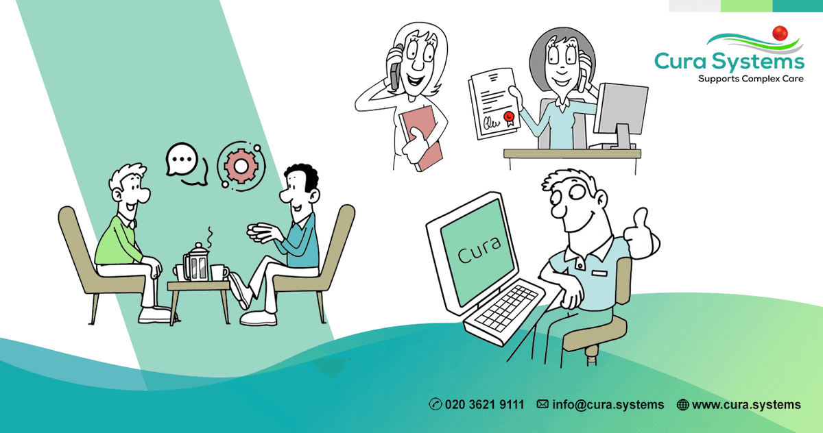 CuraSys's tweet image. Having successfully implemented Cura in so many #complexcare situations, we understand the challenges of #digitaltransformation.  If you would like to know more about how our customers have successfully implemented Cura, simply email us at info@cura.systems #CareSoftware