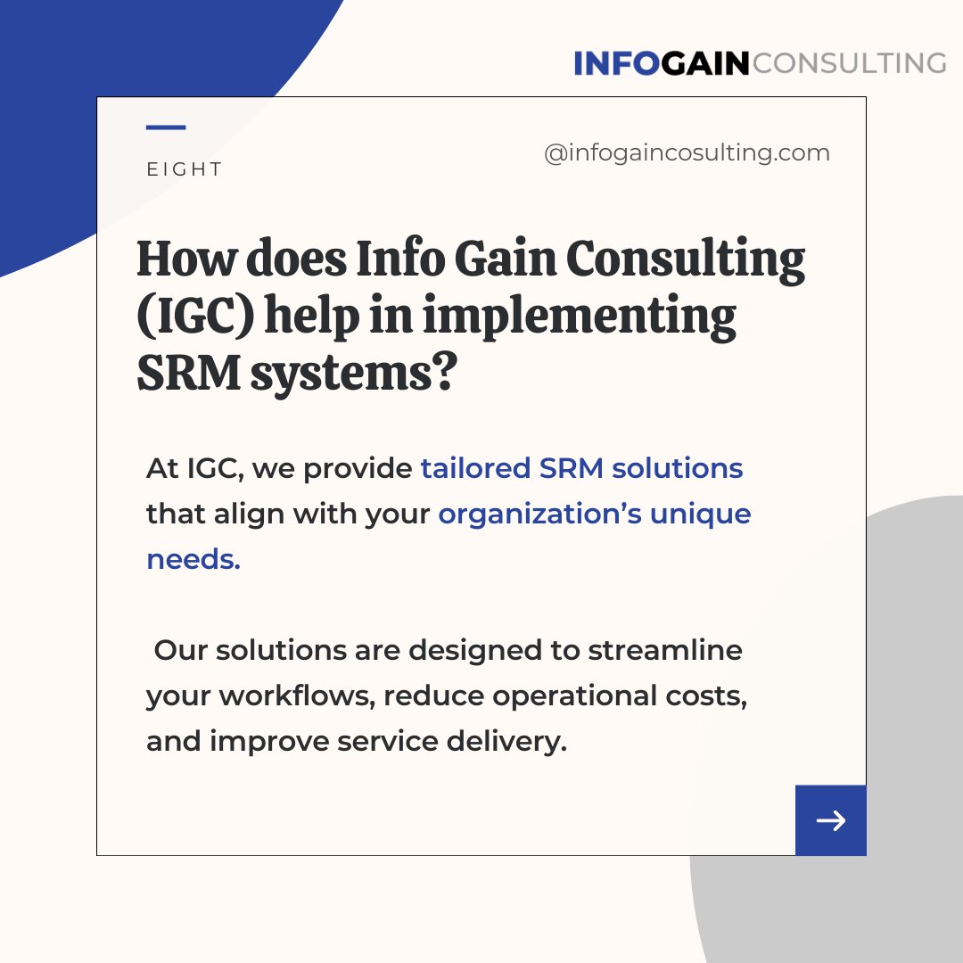IGCKE's tweet image. Visit lnkd.in/ek3Npur5 to learn how our tailored solutions can optimize your service request processes and boost efficiency.
#ServiceRequestManagement #FAQs #BusinessSolutions #Efficiency #CustomerService