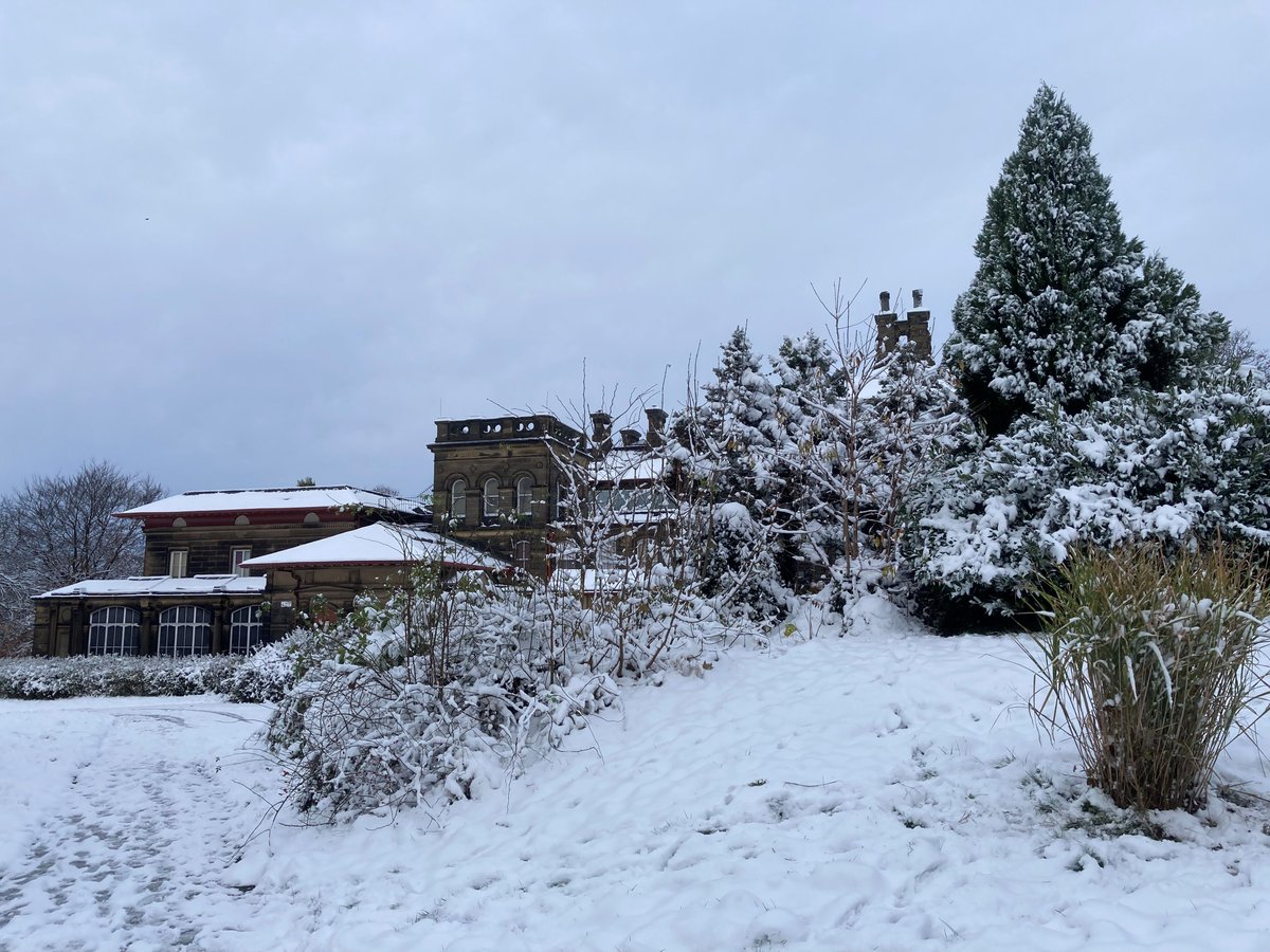 A winter wonderland at Bankfield Museum. We are open as usual but please be careful in the snow.