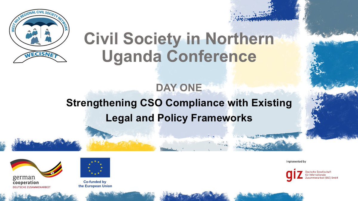 DENIVA_official's tweet image. 📌 
Happening now is the Northern Uganda #CSOConference 
Take part in the highly informative discussions on #CSOcompliance &amp;amp; #CSOsustainability in a changing environment
Join on livestream via link: cog-
studios.com/CSO_CONF 
@pmagelah @wecisnet @CUSP_Uganda @Uganda_QuAM